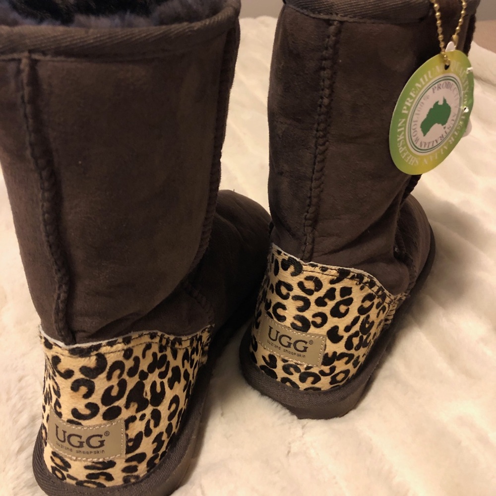 Brand new UGG boots leopard print